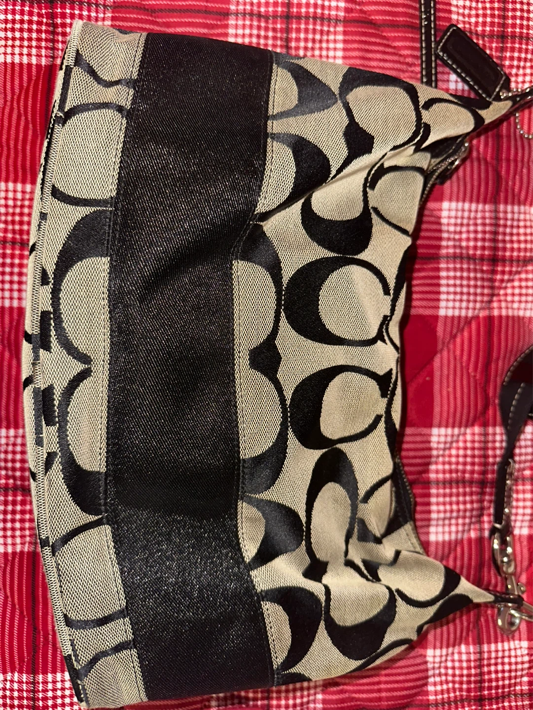 Coach Monogram Shoulder Bag - photo 3