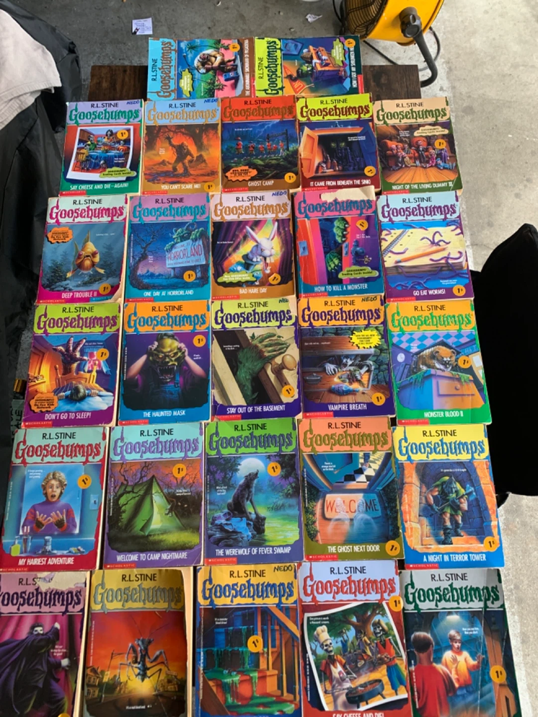 R.L. Stine Goosebumps Books Collection
