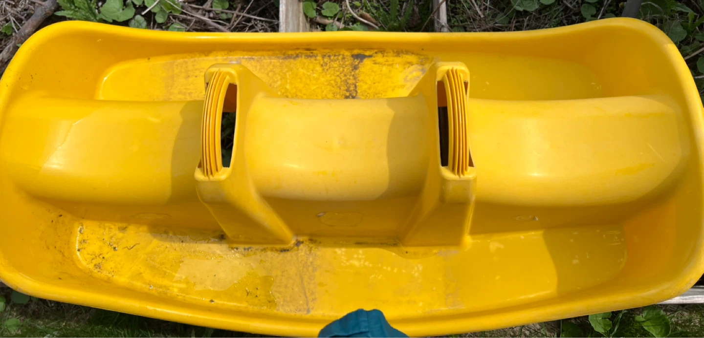 Yellow Plastic See-Saw Teeter Totter - photo 2
