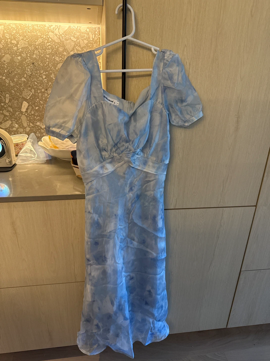 Silk summer dress