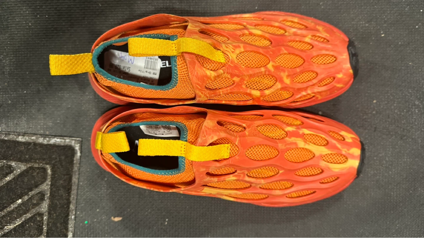 Merrell Hydro Moc Water Shoes - Orange/Yellow US 9