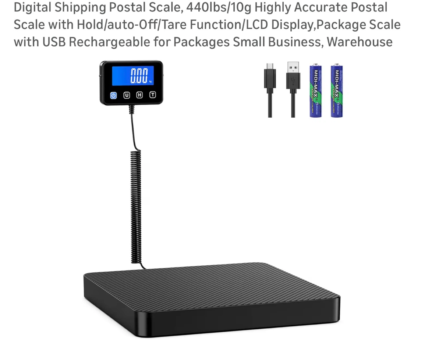 Dr.cowu Postal Scale Model P2H
