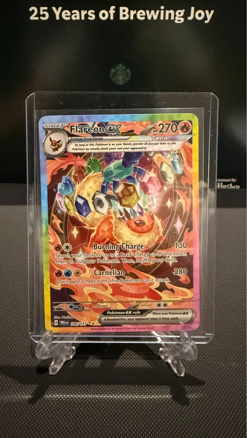 Pokemon card Flareon SIR MINTT