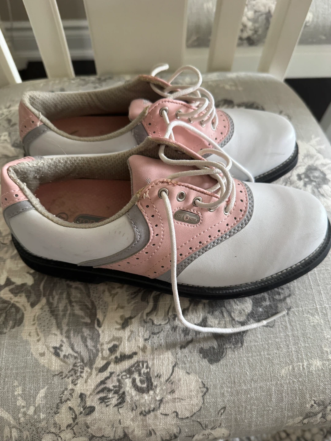Top Flite Women's Golf Shoes - White/Pink Size 7 - photo 3