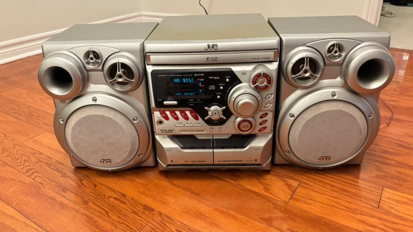 JVC MX-K30 Compact Component System with CD Player