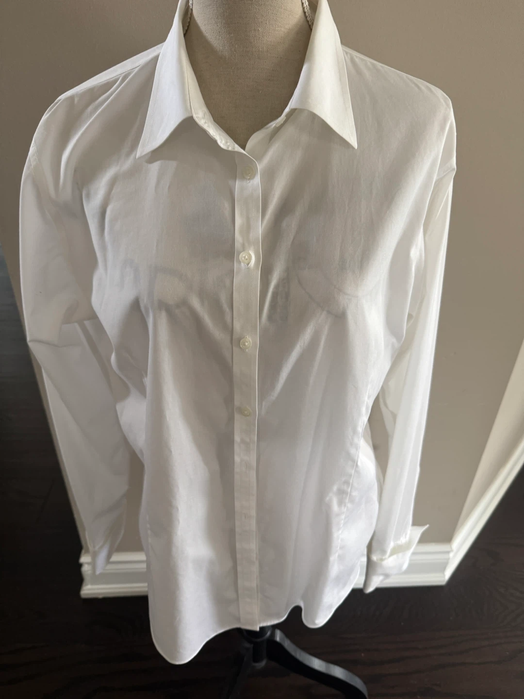 AG DÉBUT HARPER White Button-Up Shirt XL - photo 3