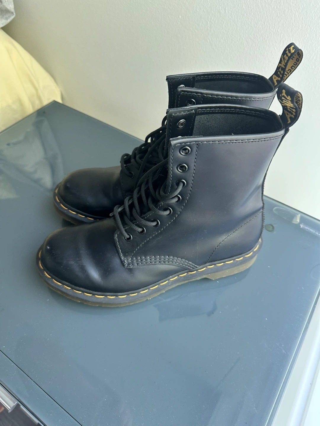 Dr. Martens Black Leather Boots - photo 2