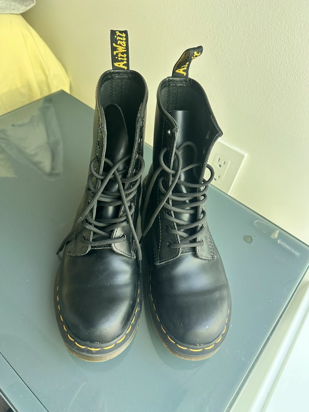 Dr. Martens Black Leather Boots - photo 3