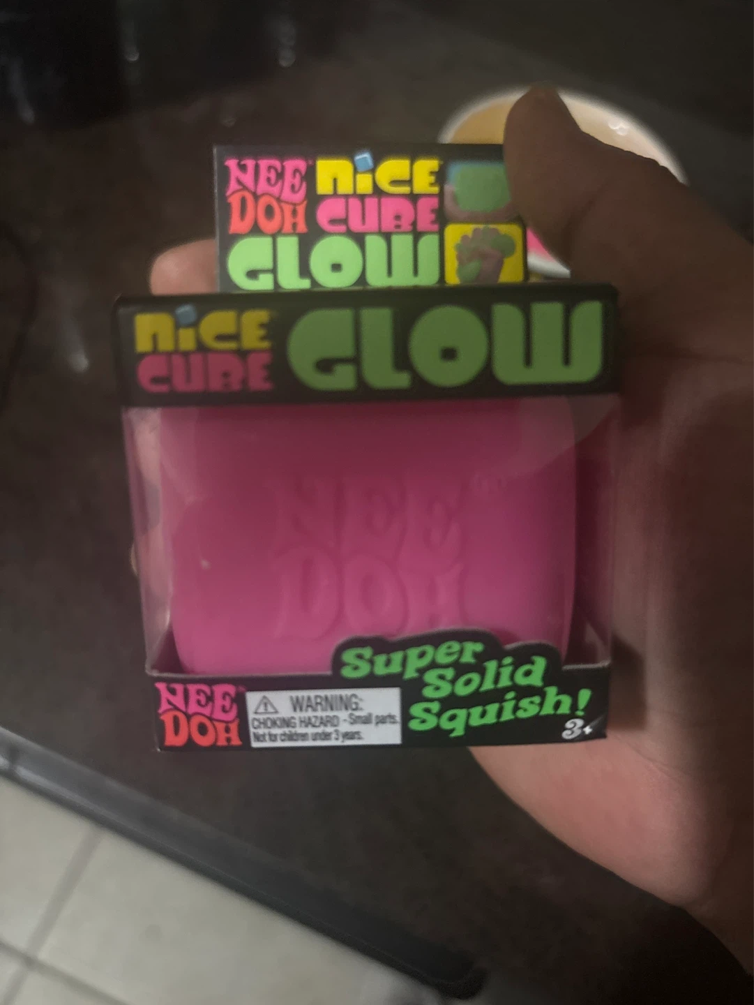 Needoh nice cube glow in dark