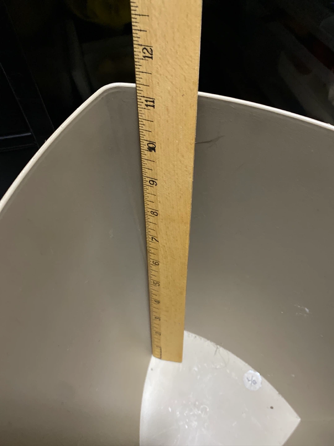 Beige Plastic Bin - photo 2