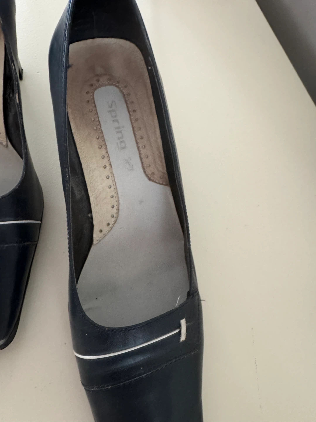 Spring Step Women's Navy Blue Heels - photo 4