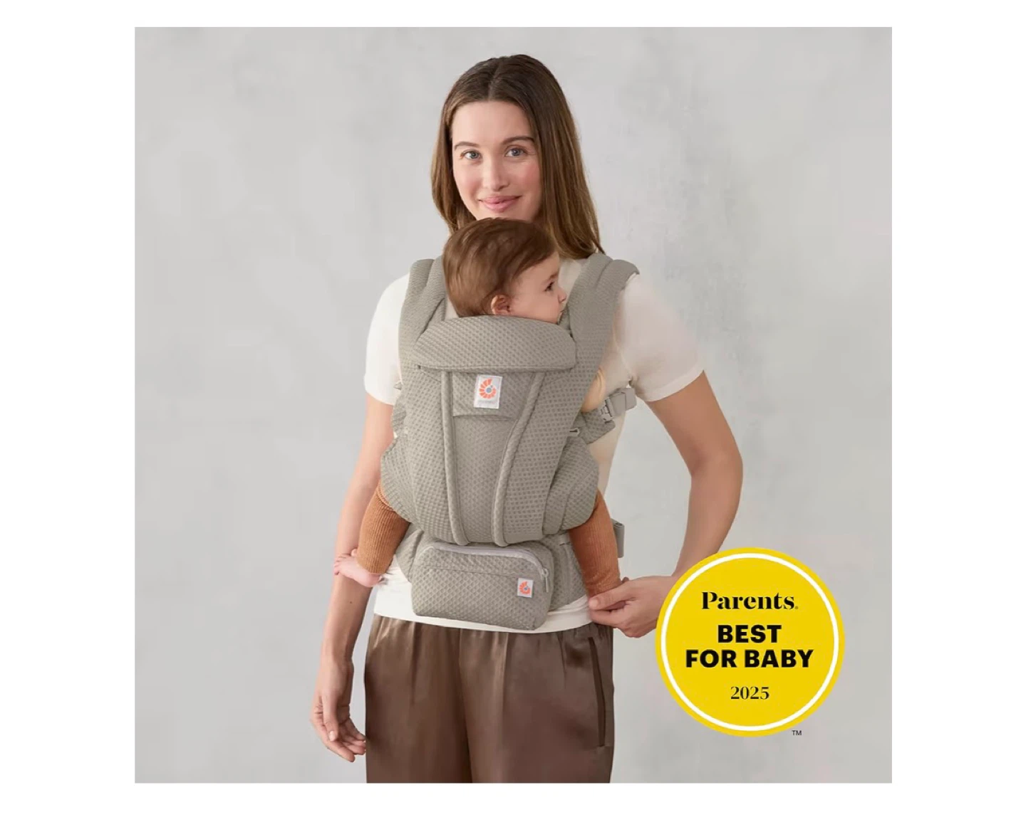 Ergobaby Omni Deluxe Mesh Baby Carrier - Soft Olive - photo 3