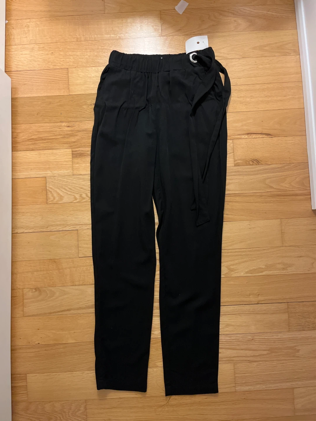 Michael Kors Lyocell Black Pants XS