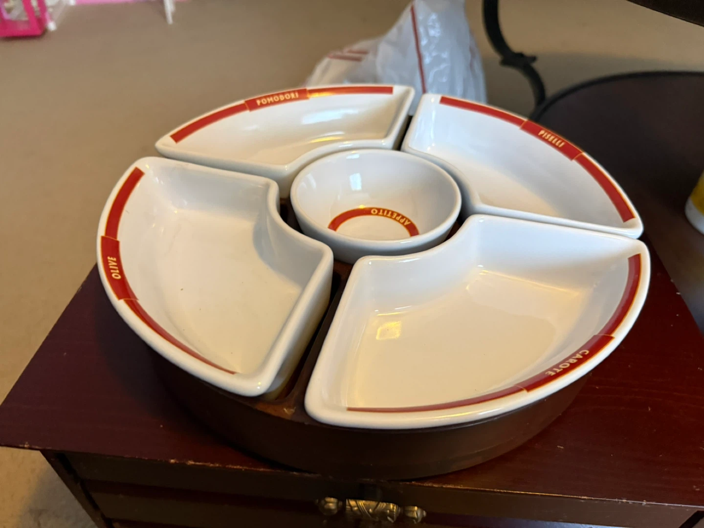 Pottery Barn Appetizer Serving Platter Dish Set - photo 3