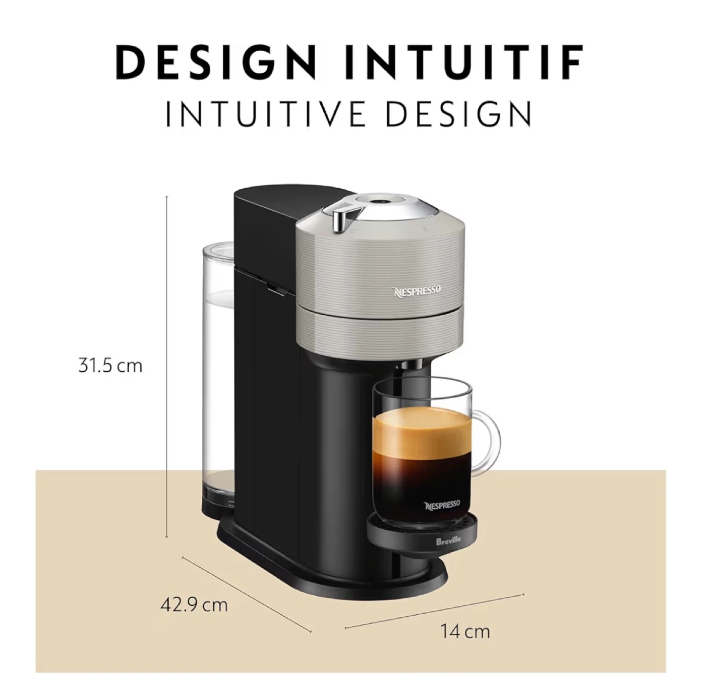 Nespresso Vertuo Next Coffee and Espresso Machine - photo 3