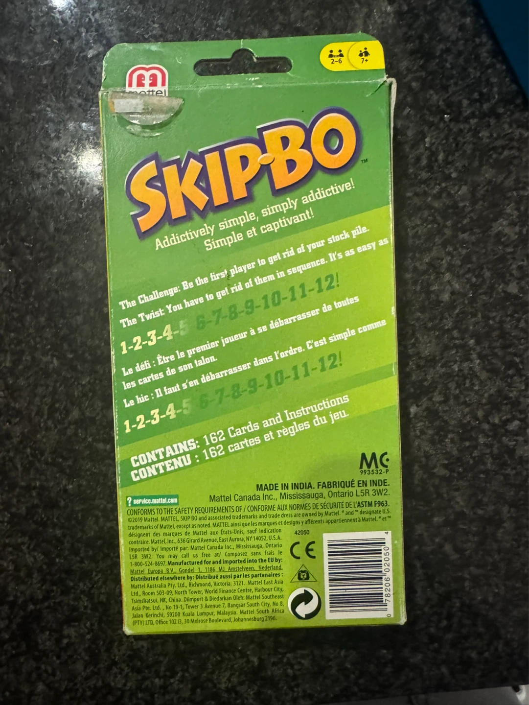 Skip-Bo Card Game - photo 2