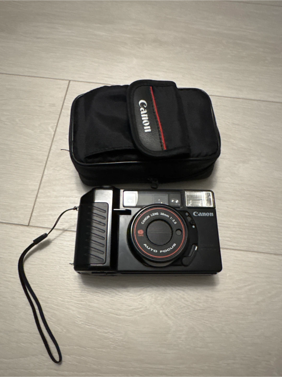 TESTED Canon Sure Shot 35mm Film Camera with Case