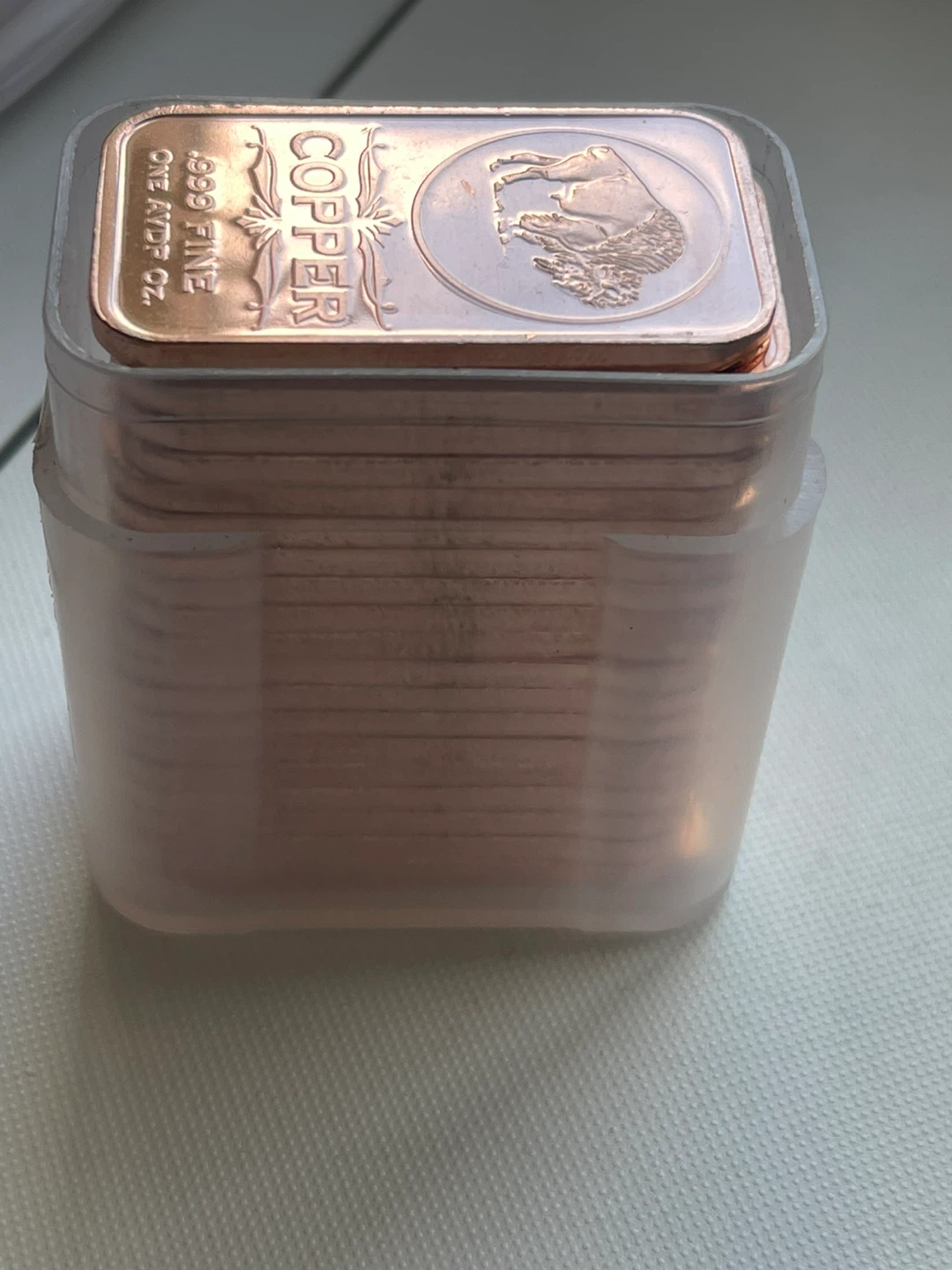 Copper Bullion Bar - 1 oz .999 Fine - photo 3