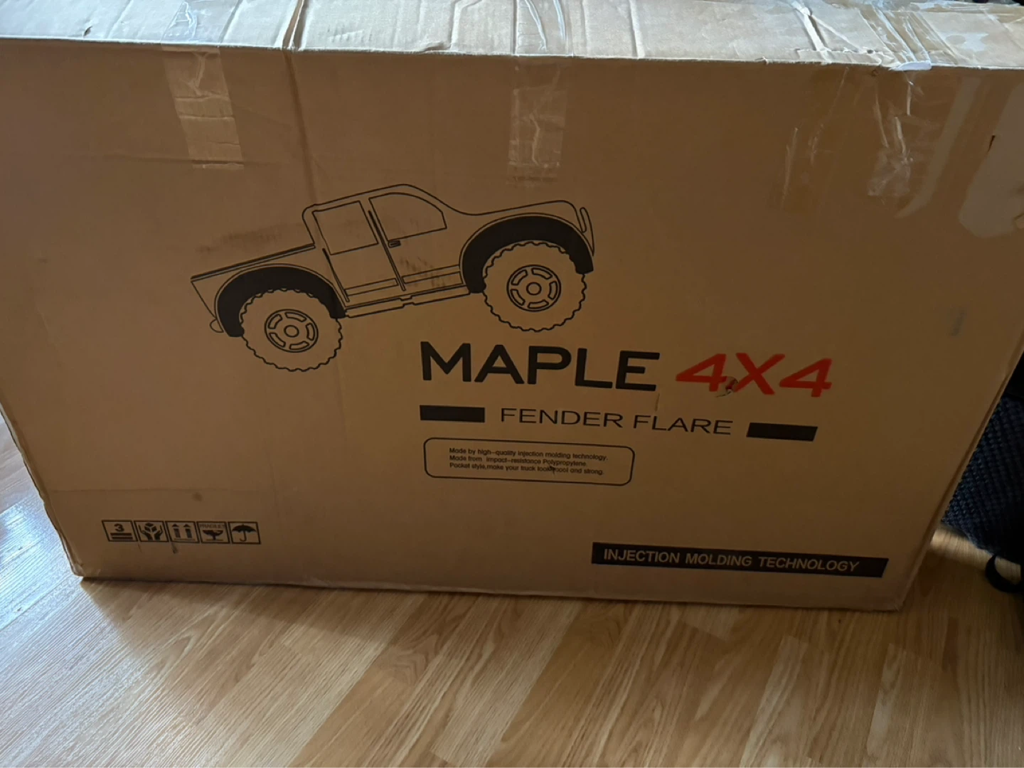Maple 4x4 Fender Flare Set