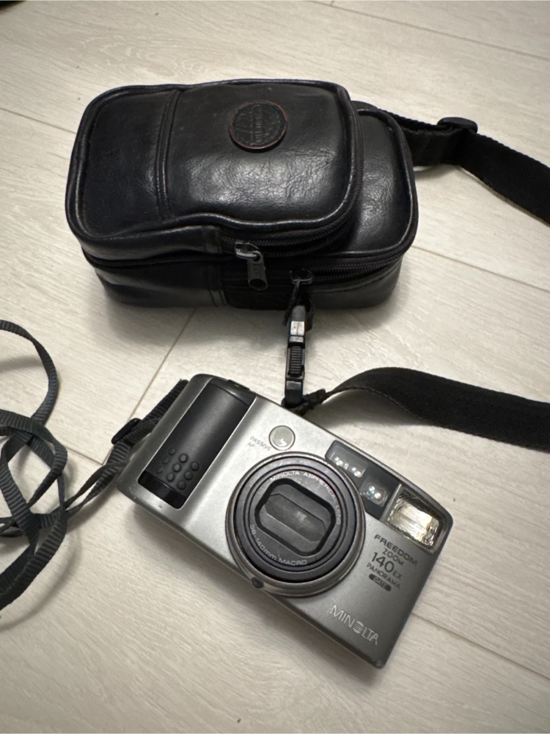 TESTED Minolta Freedom Zoom 140EX Film Camera with Case