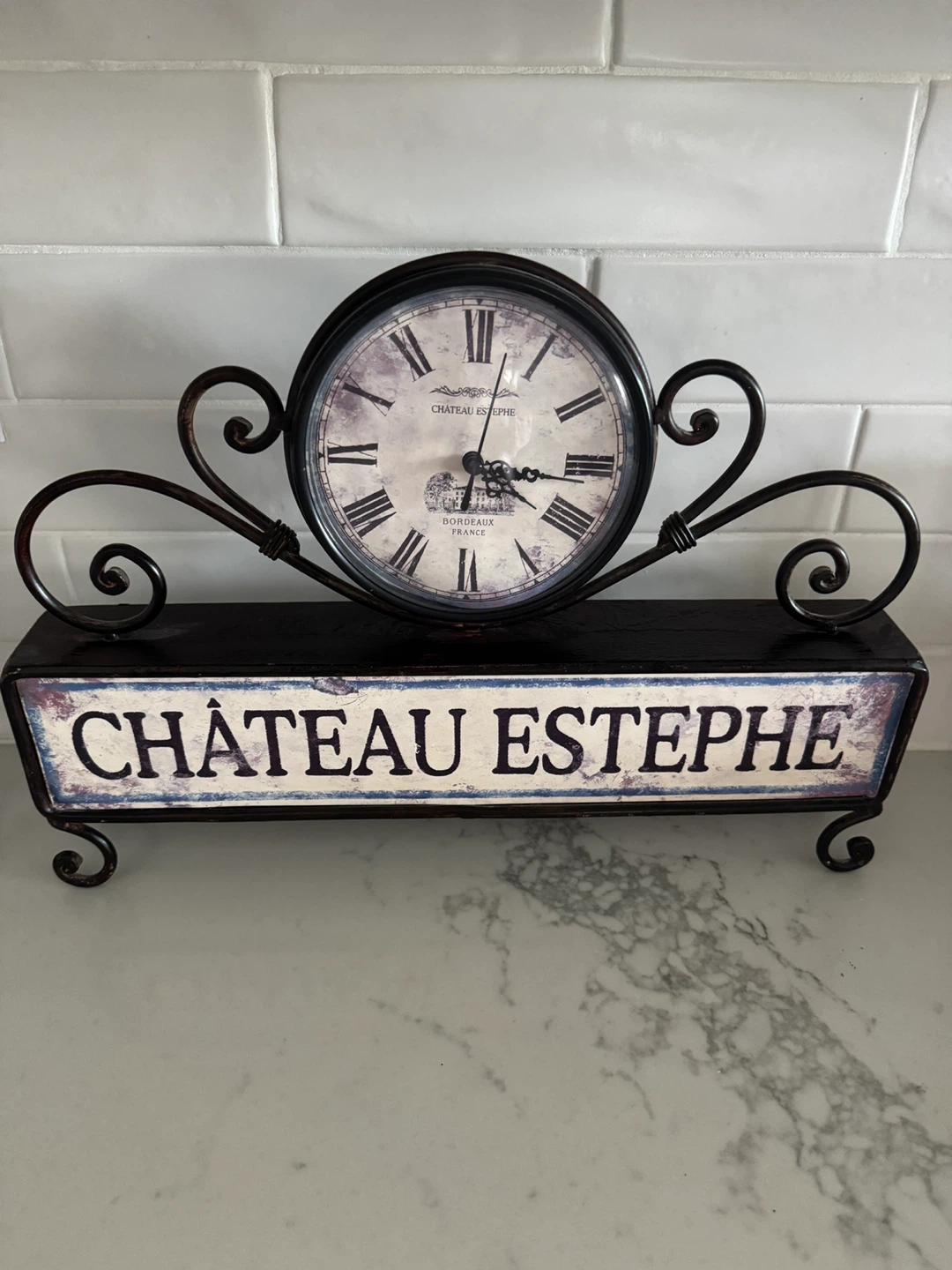 Chateau Estephe Decorative Clock - photo 4