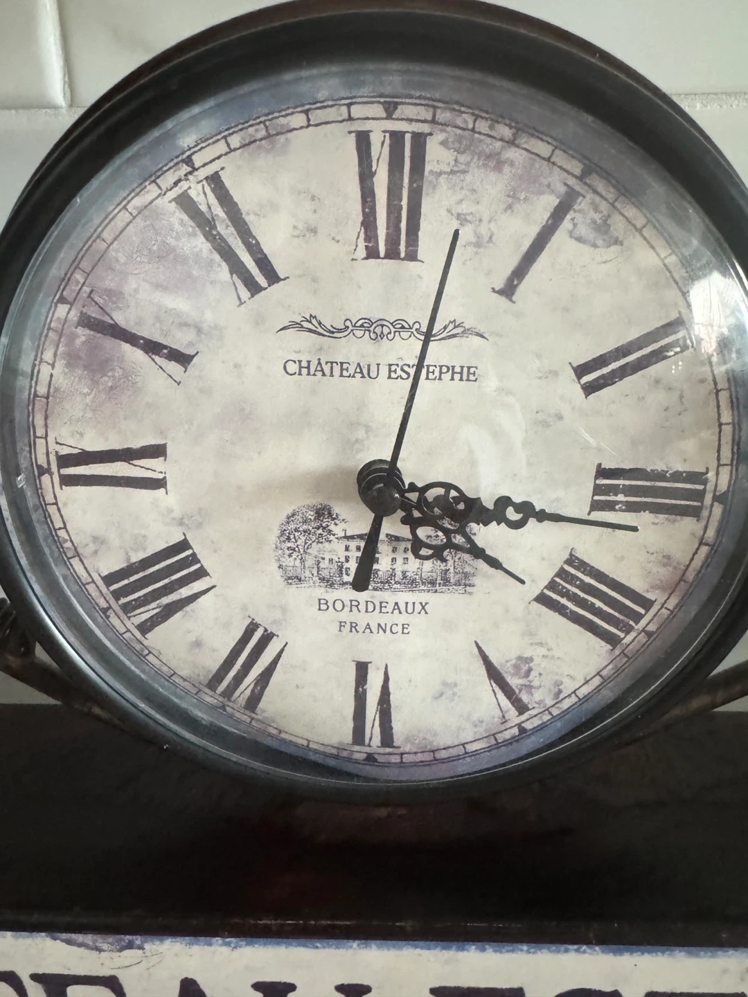 Chateau Estephe Decorative Clock - photo 3