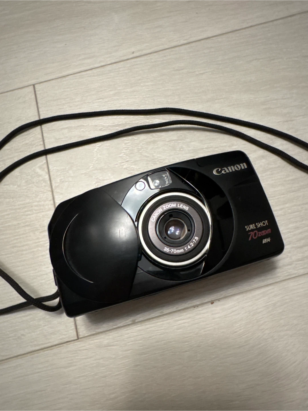 TESTED Canon Sure Shot 70 Zoom 35mm Film Camera
