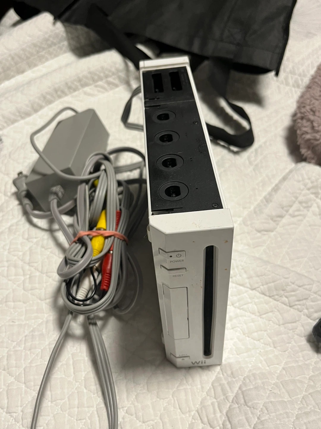 Nintendo Wii Console with Controllers and Accessories