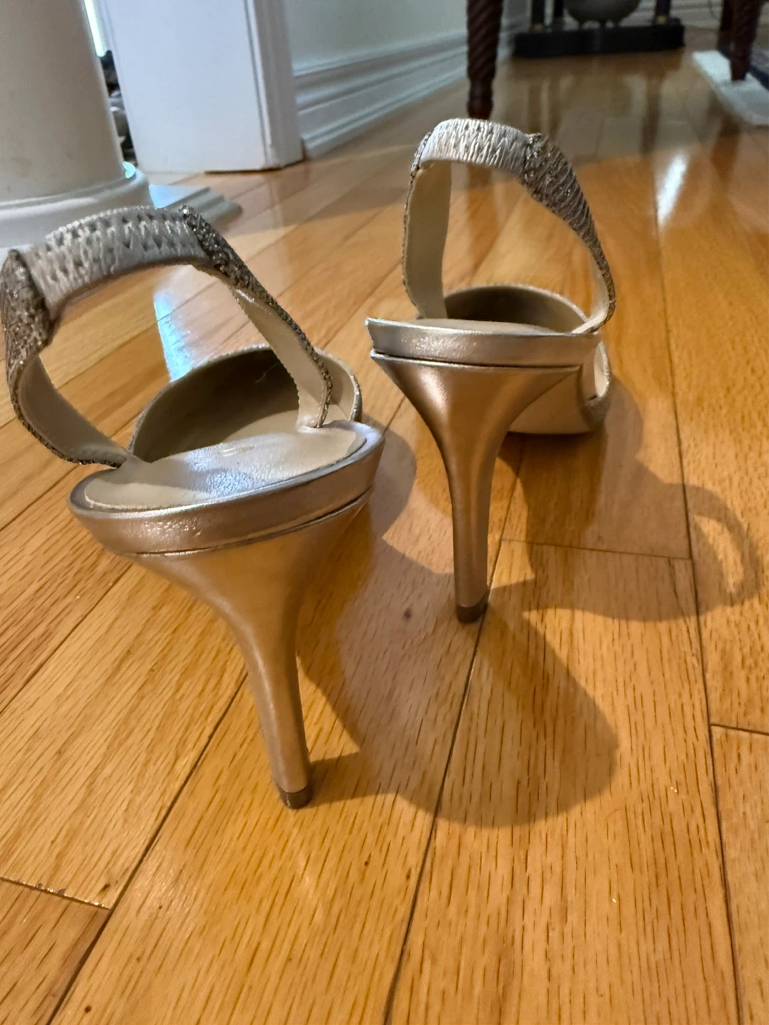 Unisa Slingback Heels - Silver Glitter - photo 3