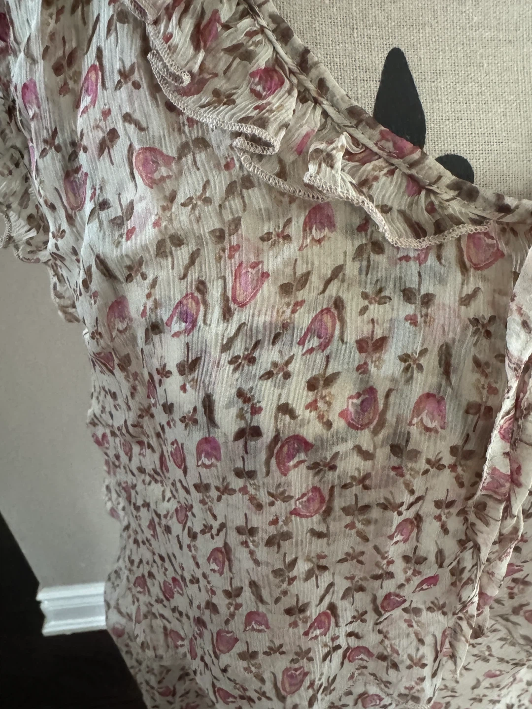 Sinequanone Floral Ruffle Blouse - photo 3