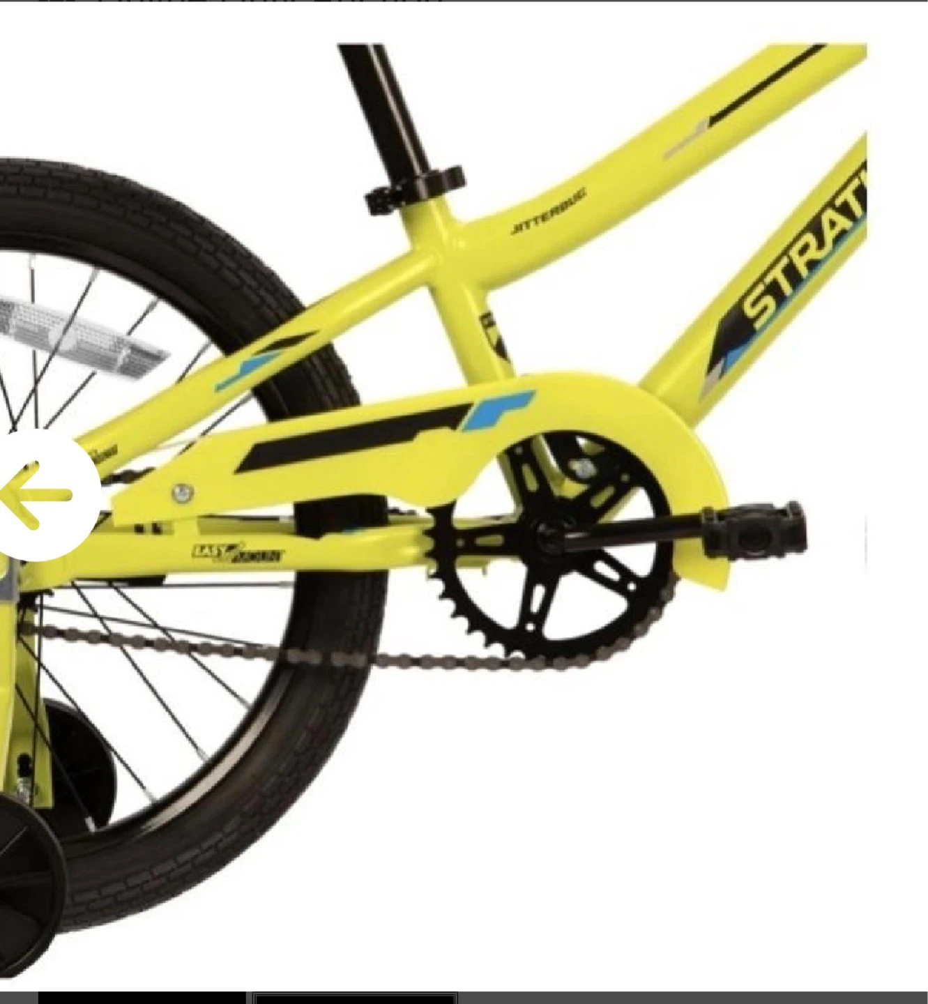 Stratus Jitterbug Kids Bike - Yellow - photo 2