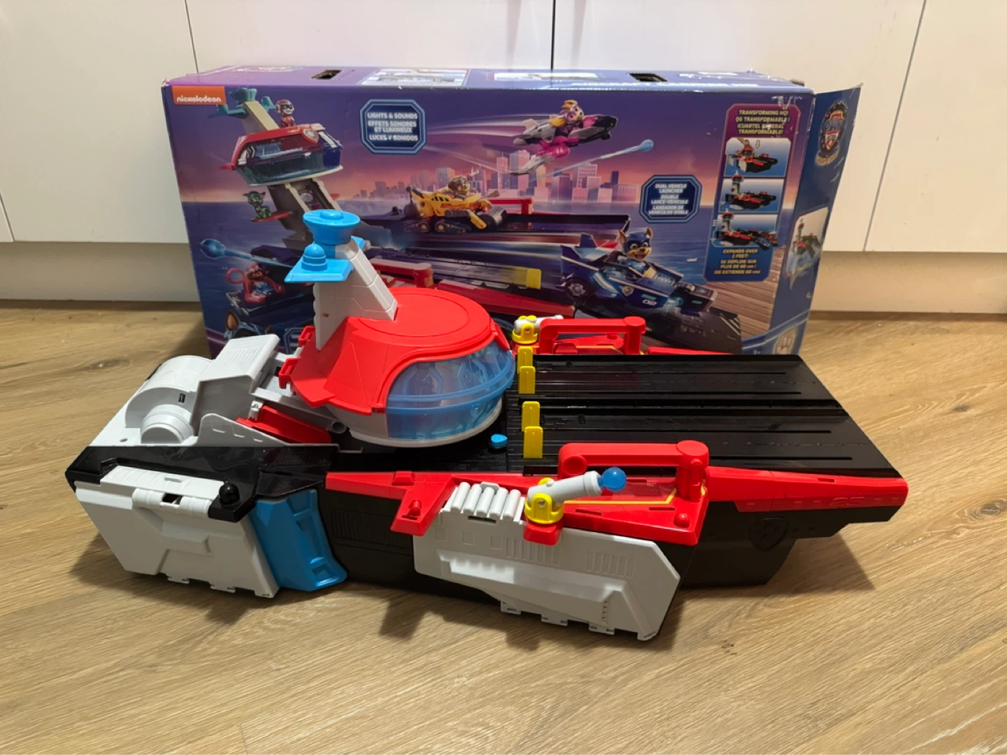 Paw Patrol HQ Aircraft Carrier with Box - photo 3