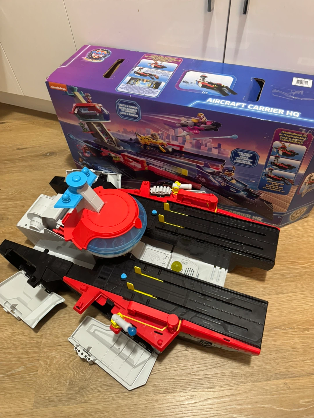 Paw Patrol HQ Aircraft Carrier with Box - photo 2