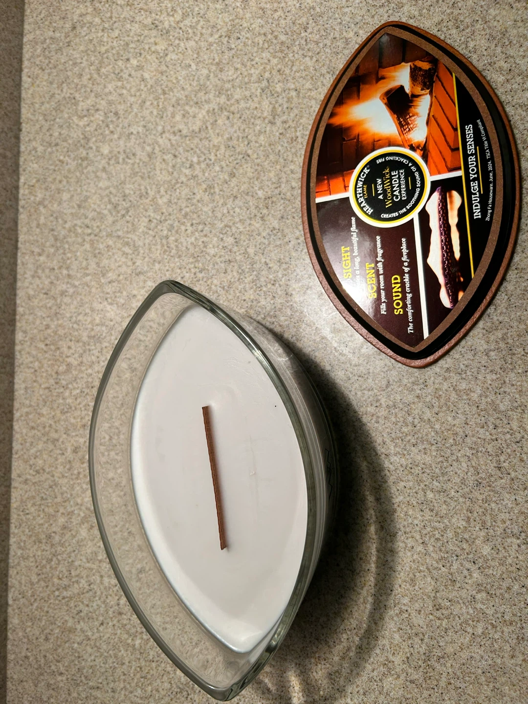 WoodWick Fireside Candle