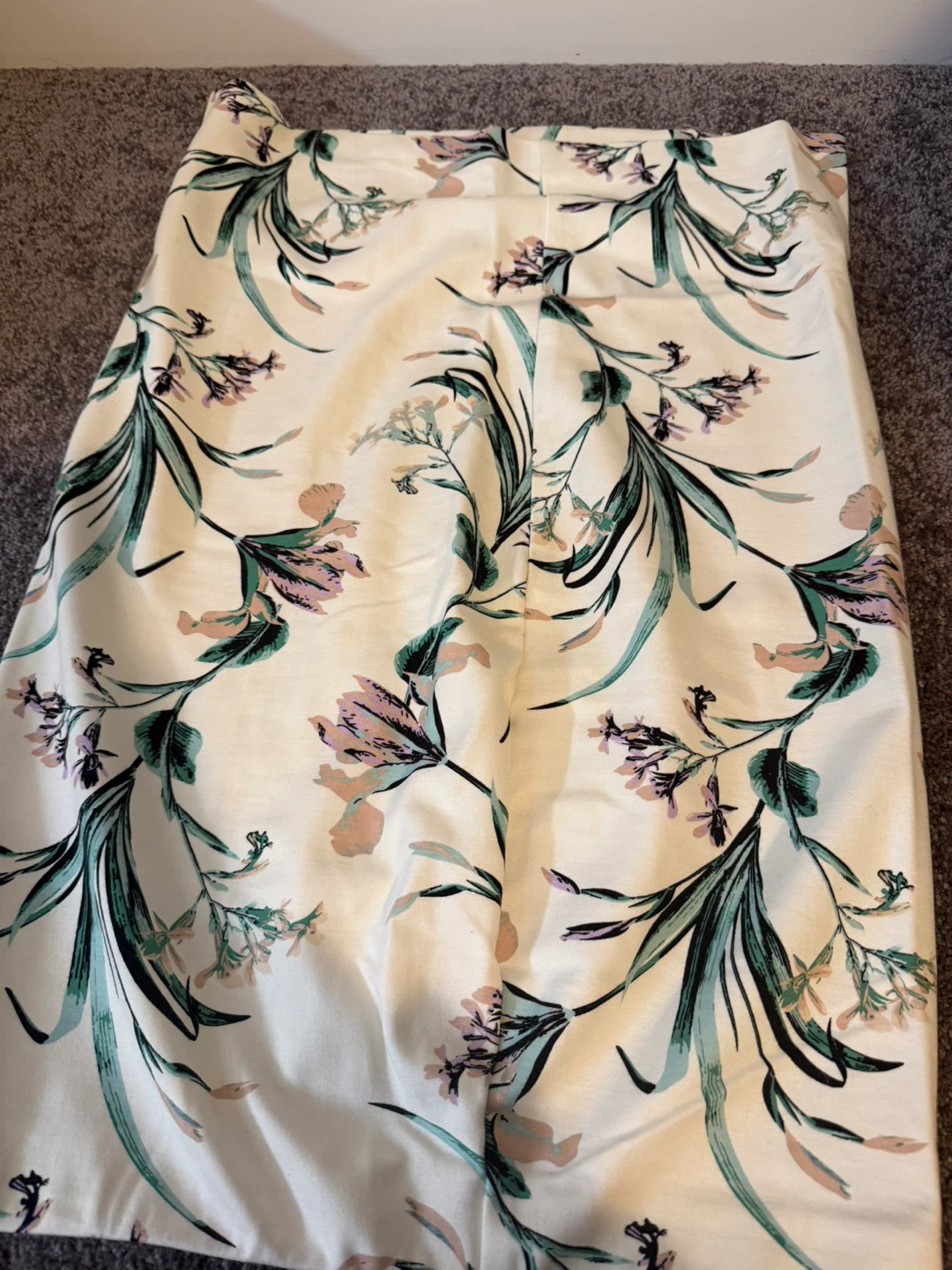 Floral Pencil Skirt