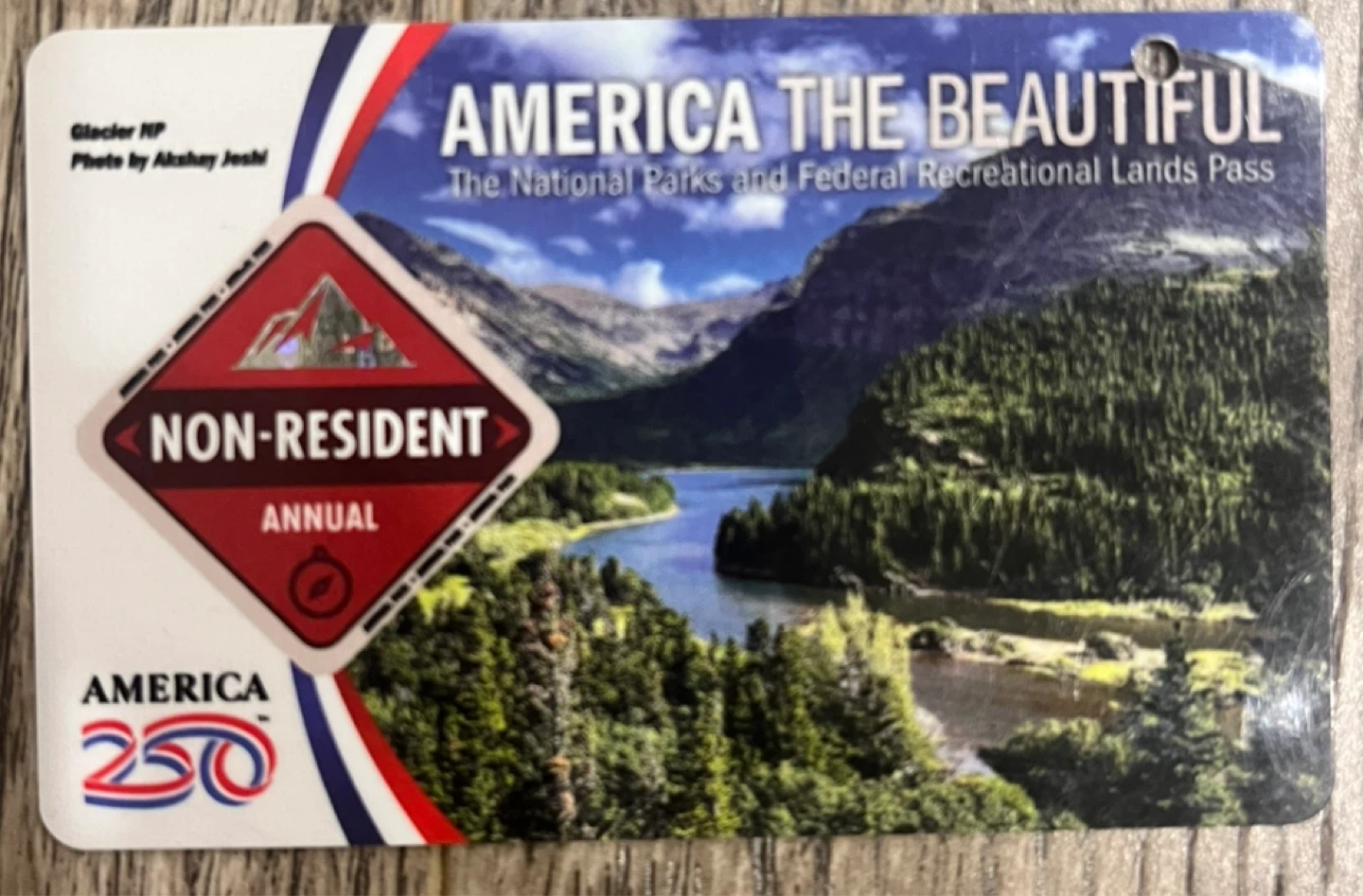 America the Beautiful National Parks Annual Pass