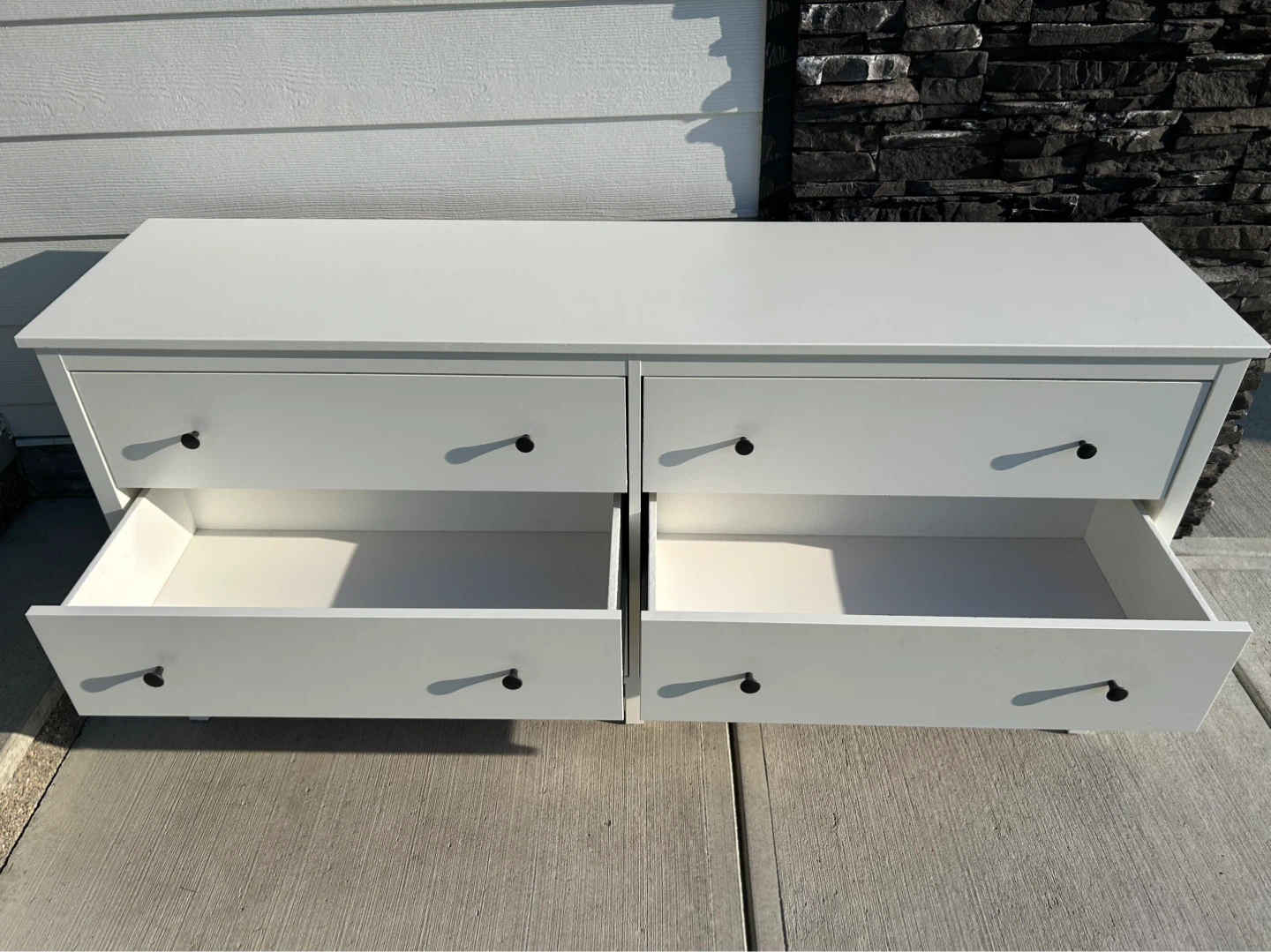 IKEA KOPPANG dresser white with 6 drawers - photo 3