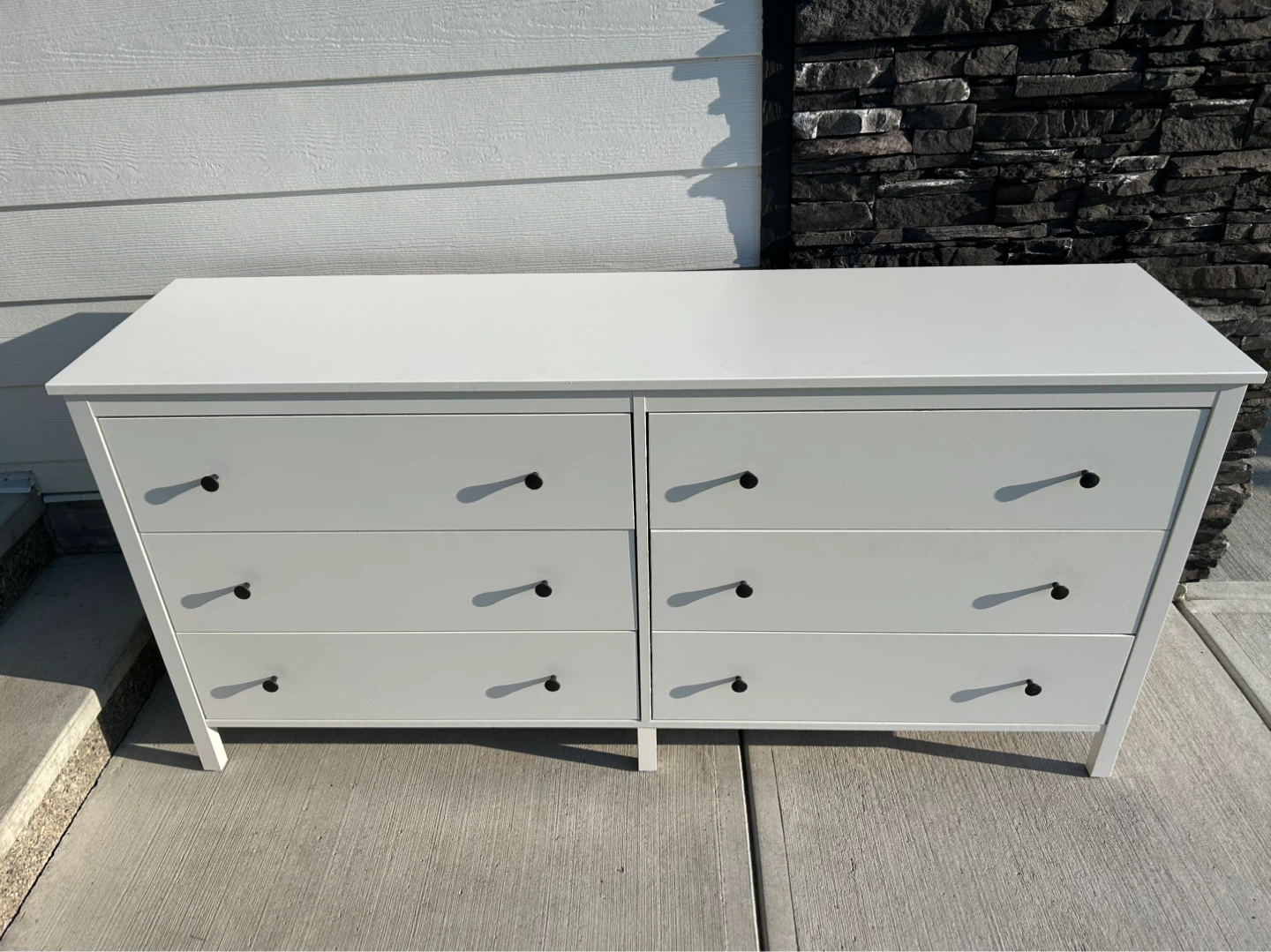 IKEA KOPPANG dresser white with 6 drawers