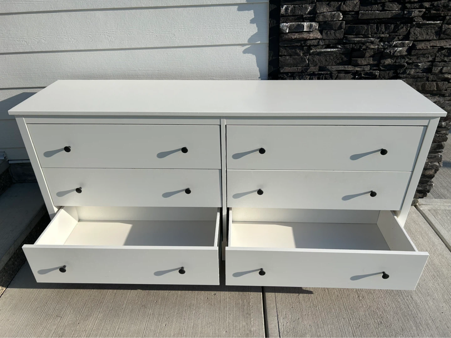 IKEA KOPPANG dresser white with 6 drawers - photo 4