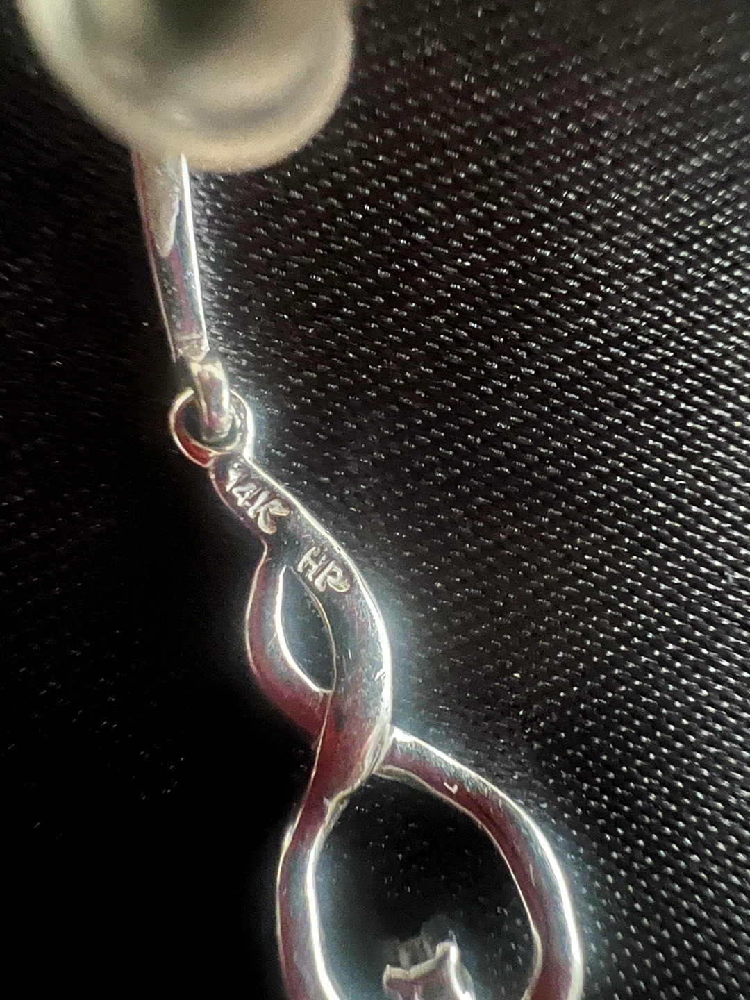 14K Diamond Dangle Earrings - photo 4