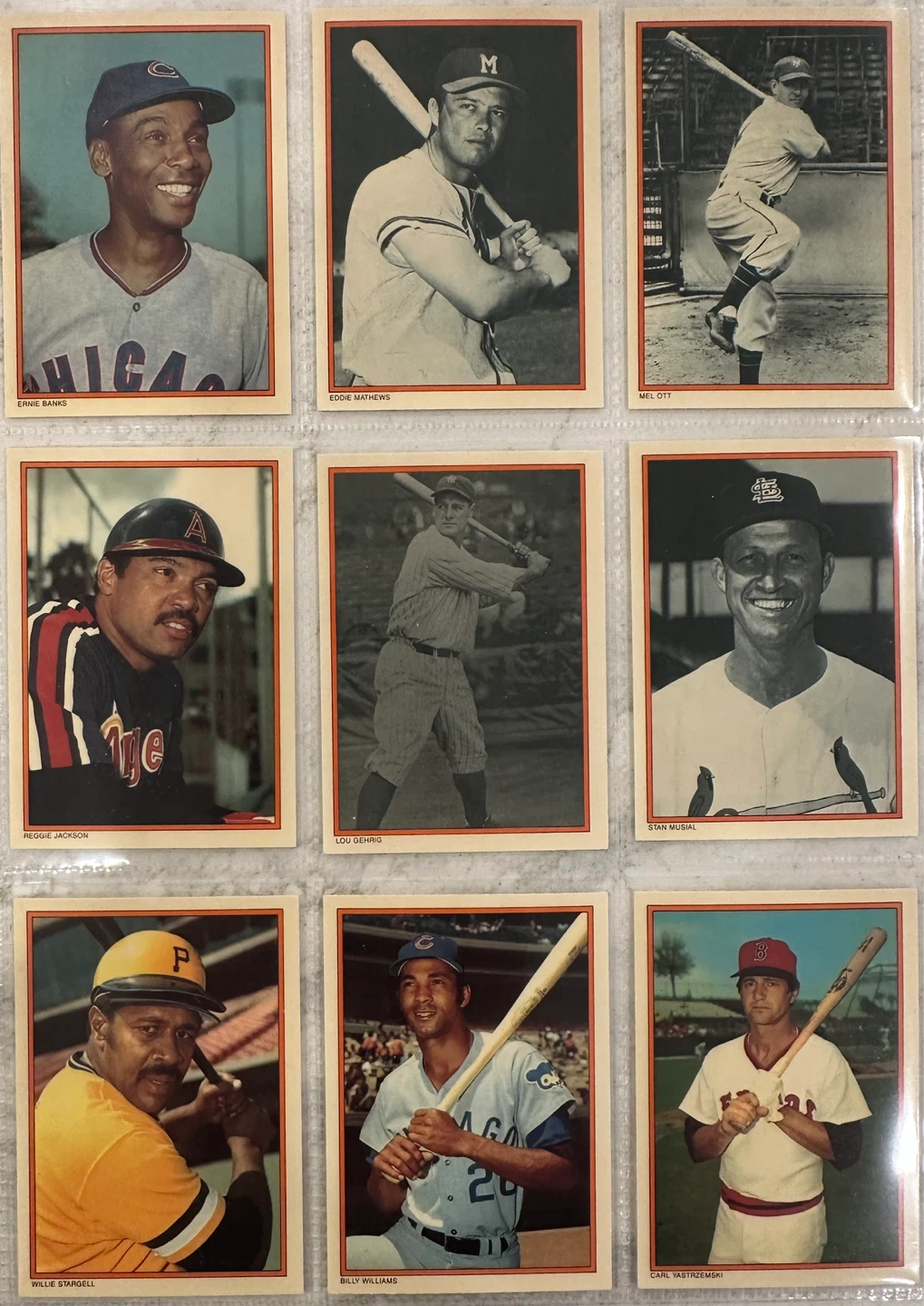 1985 Topps/Circle K Promo. Baseball Home Run Kings Baseball Set - photo 3