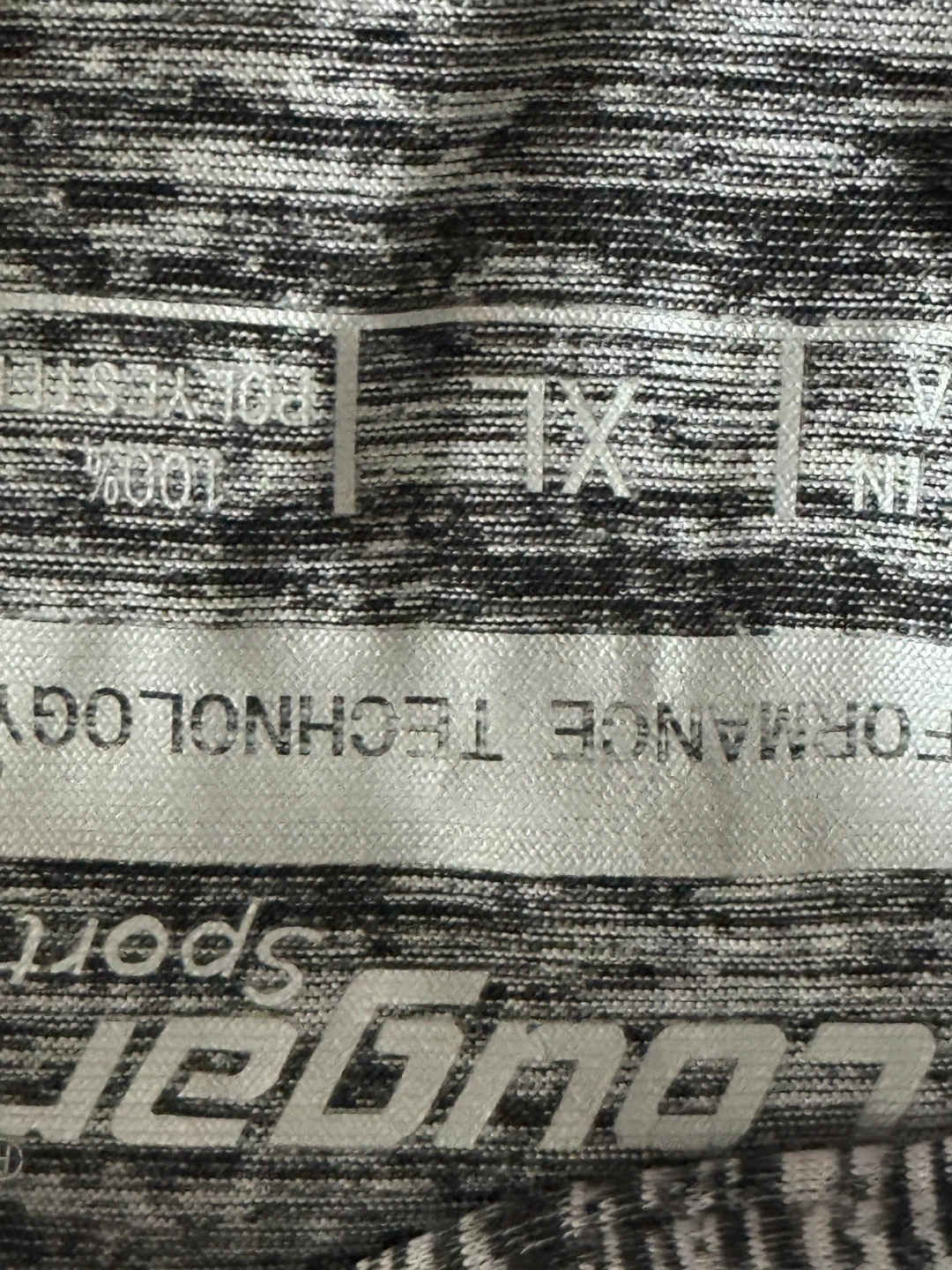 Cougar Sport Long Sleeve Athletic Shirt XL Grey - photo 4