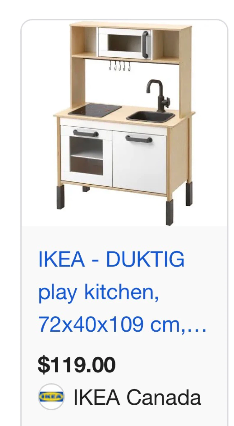 IKEA DUKTIG Play Kitchen with Accessories - photo 5