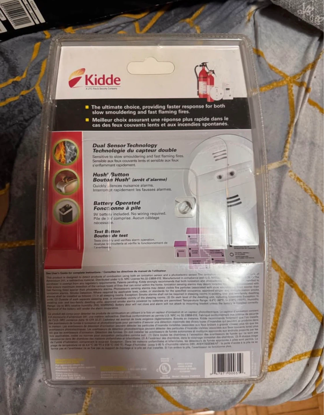 Kidde Smoke Alarm with Dual Sensor PI900CA - photo 2