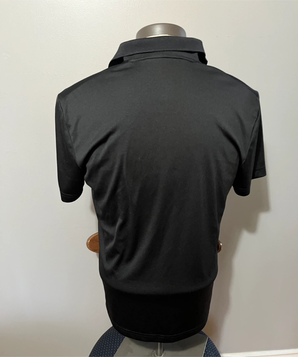 2 Reebok Black and grey Short Sleeve Polo Shirt Size M - photo 5