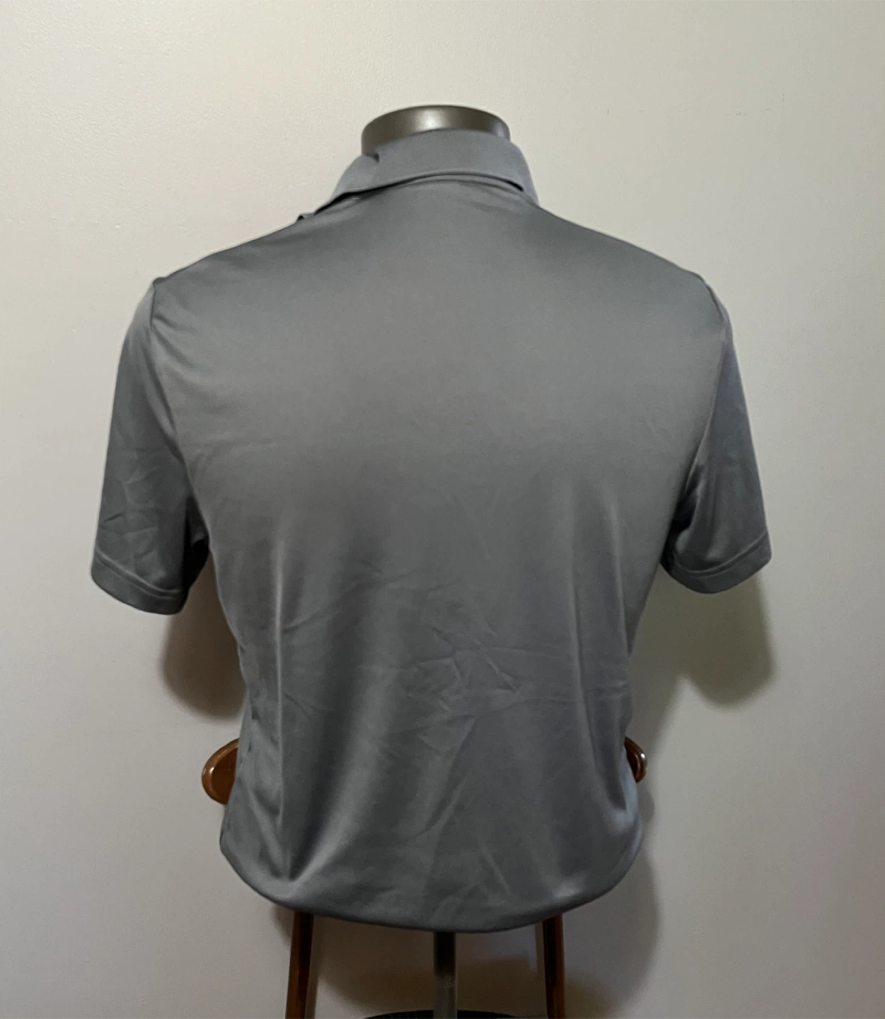 2 Reebok Black and grey Short Sleeve Polo Shirt Size M - photo 3
