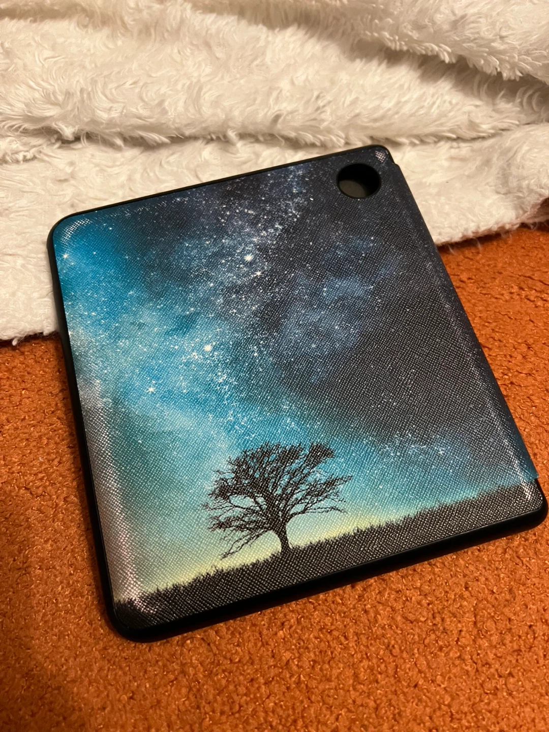 Kobo Libra Colour Case - Cosmic Nature Blue/Grey/Black - photo 3
