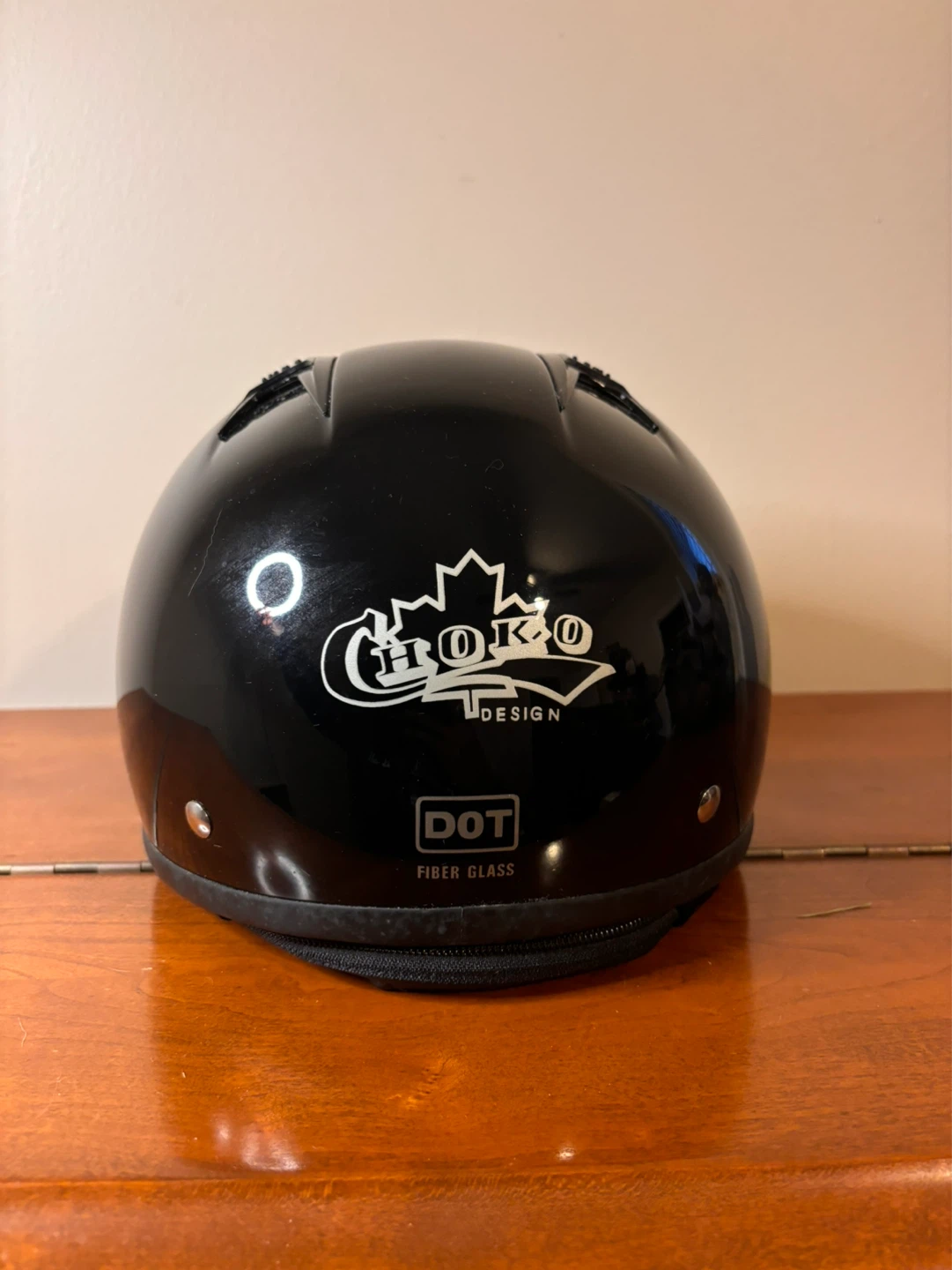 Choko DOT Fiberglass Motorcycle Helmet XS – Brand New Never Worn - photo 3