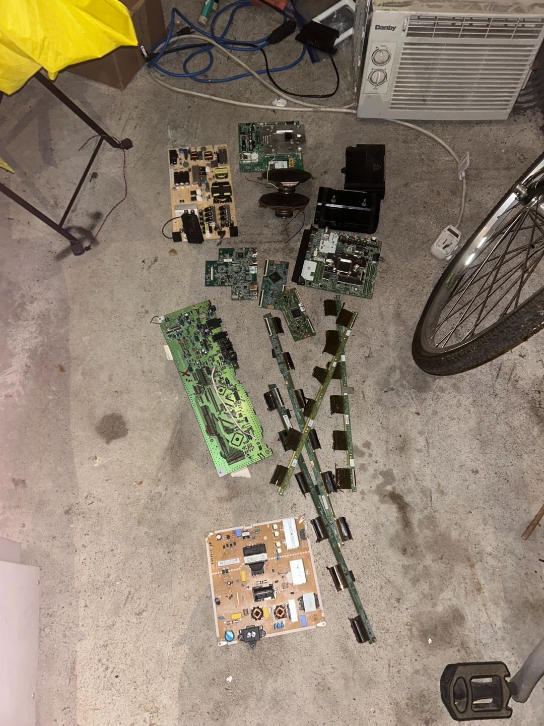 Mixed TV Electronic Components