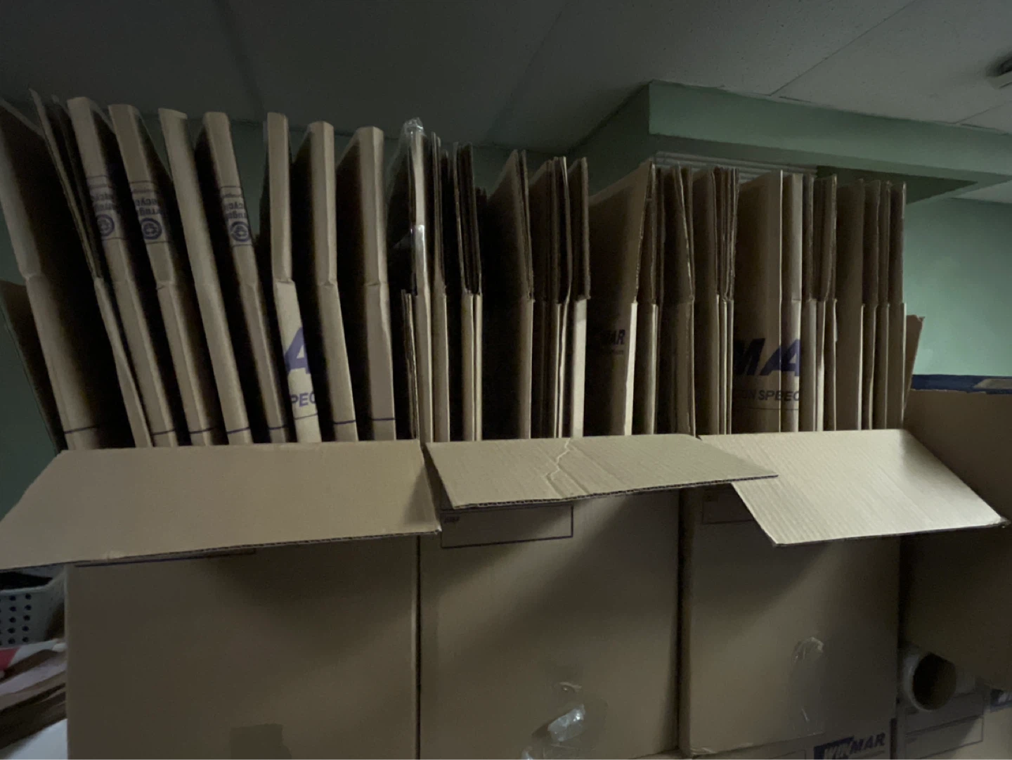 80 Shipping Boxes $75 like new